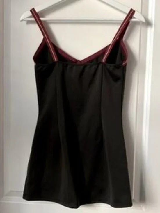 Green Olive Dress custom with Red Accents Army - Picture 2 of 5